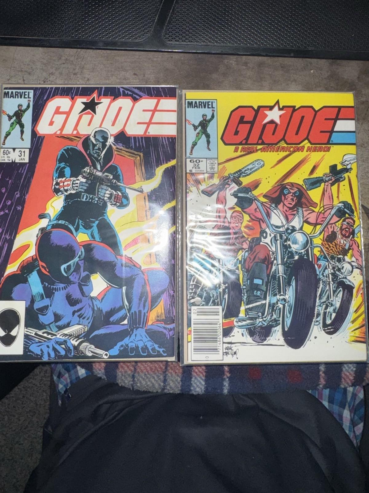 1985 G.I. JOE REAL AMERICAN HERO #31 & 32 LADY JAYE High Grade MARVEL 1st print