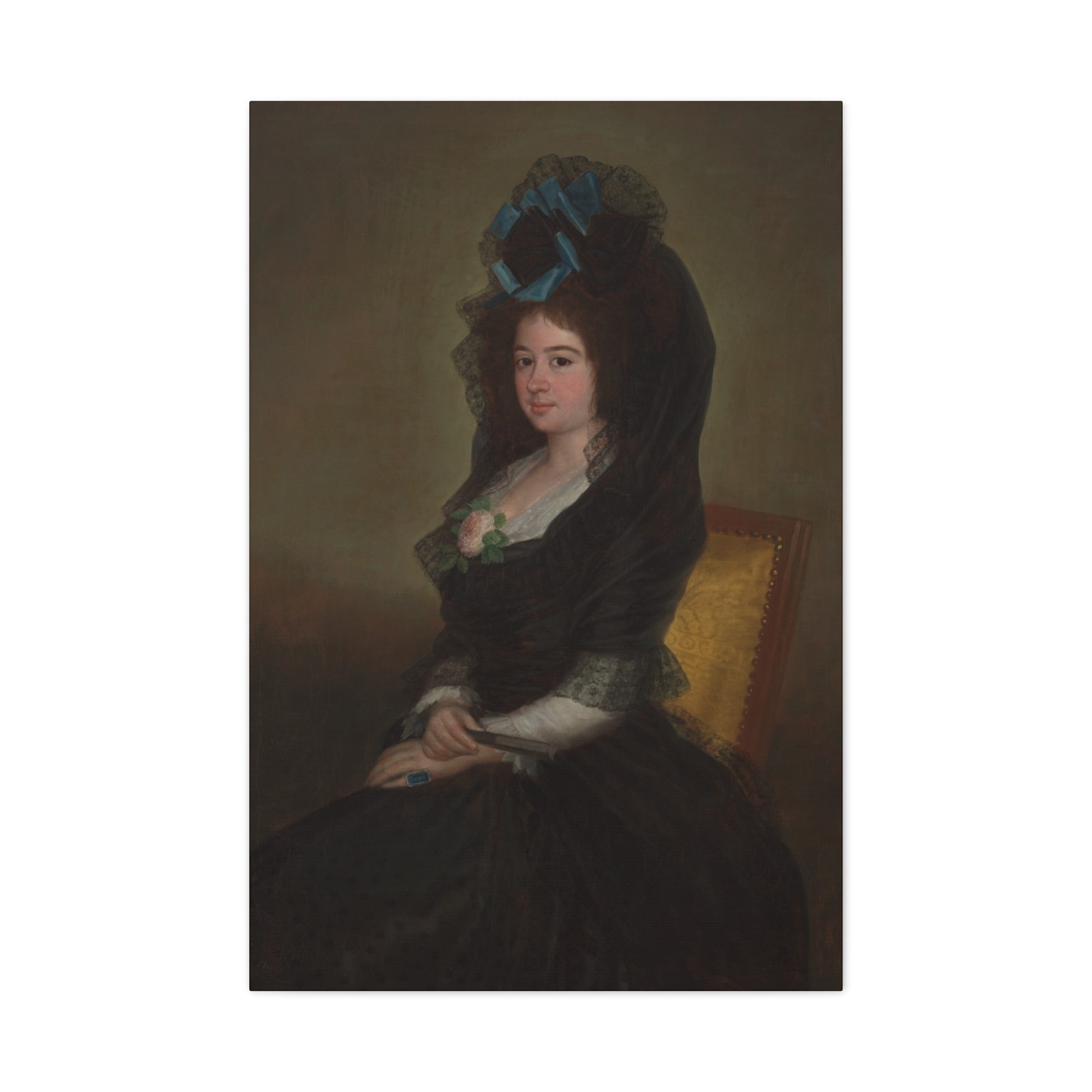 Goya (Francisco de Goya y - Narcisa Barañano Gayoso de Goicoec - Canvas Wall Art