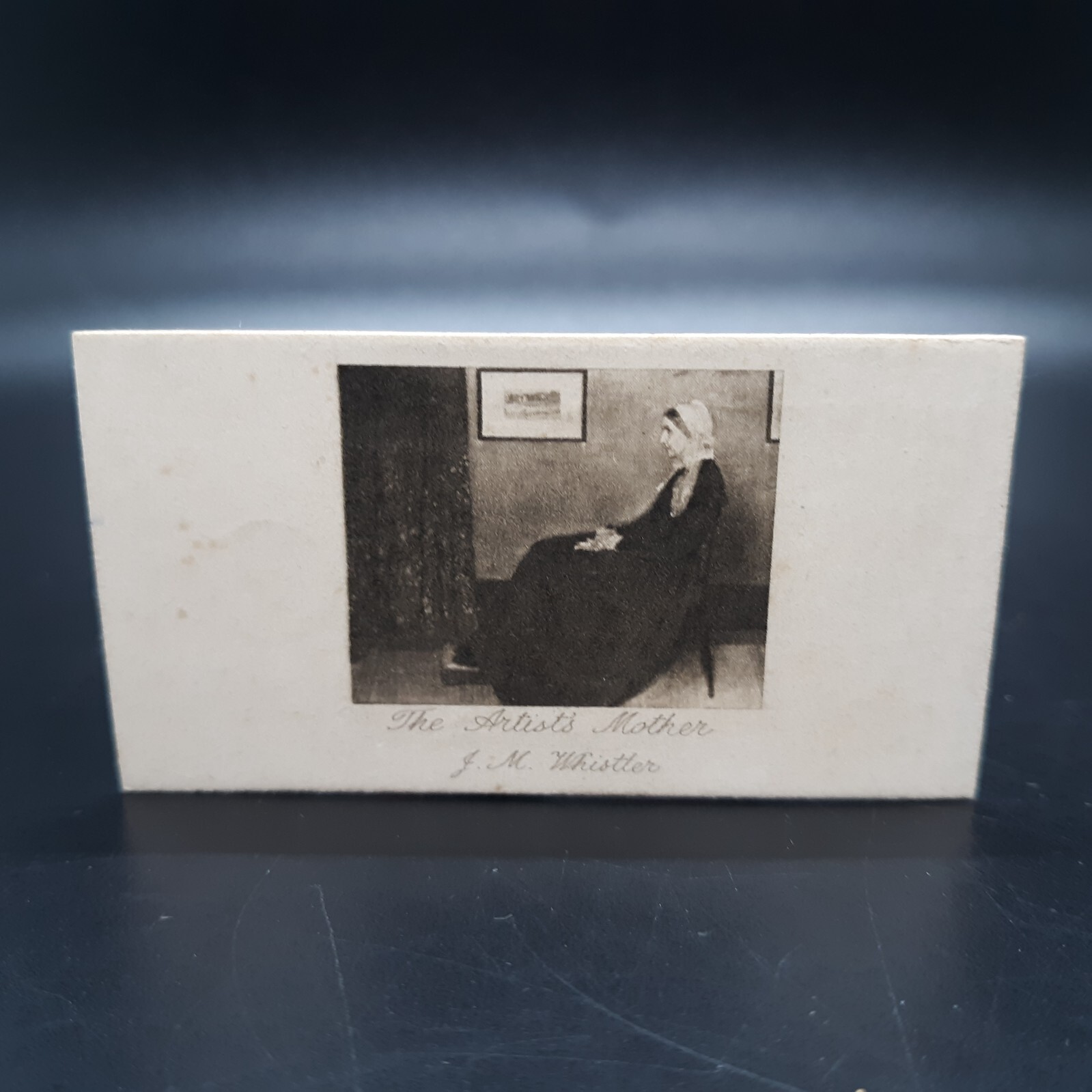1912 Will\'s Tobacco Antique Photogravure Cigarette Card #31 The Artist\'s Mother
