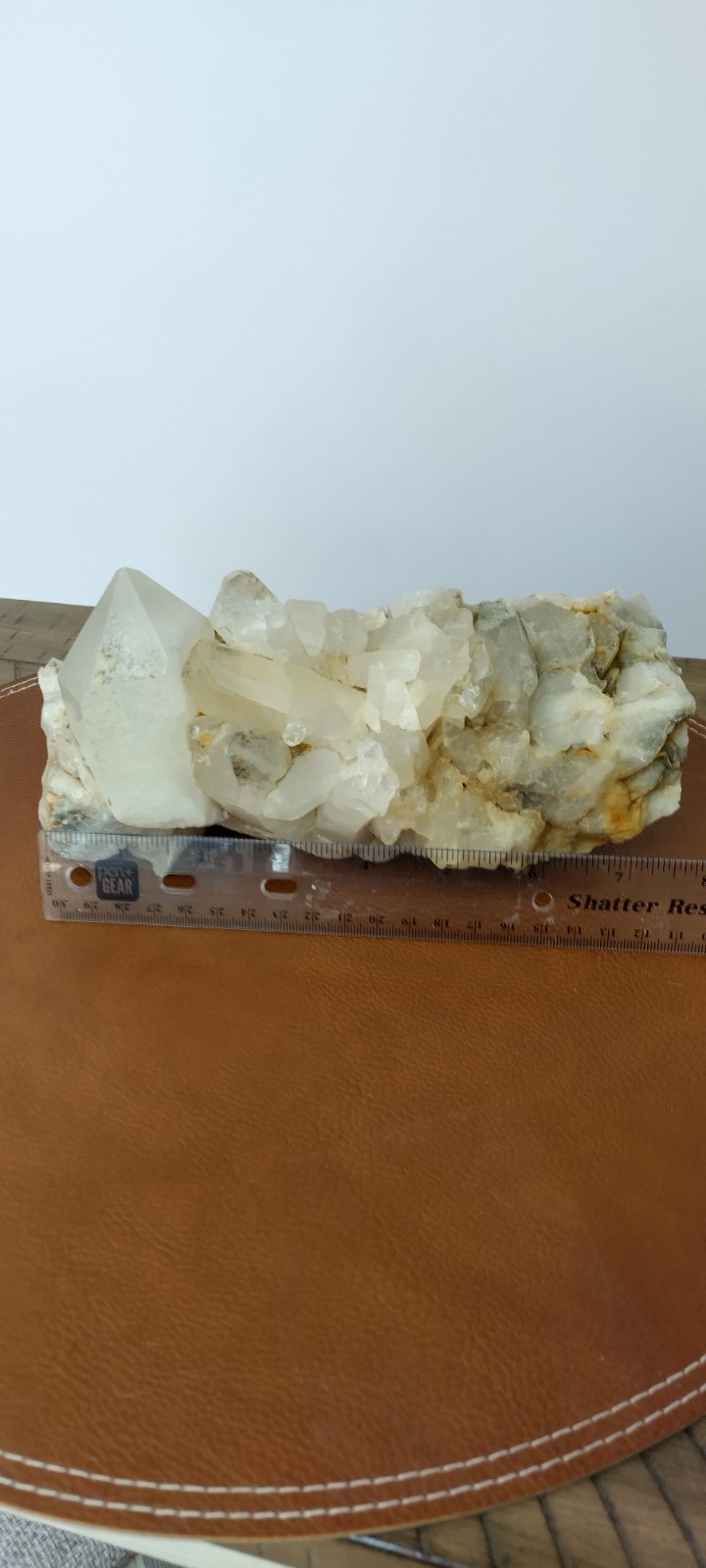 HUGE Stunning Quartz Crystal Cluster Points 8.2 Lbs US Seller 