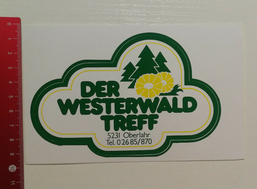 Sticker/Decal: Der Westerwald Treff-Oberlahr (130517103)