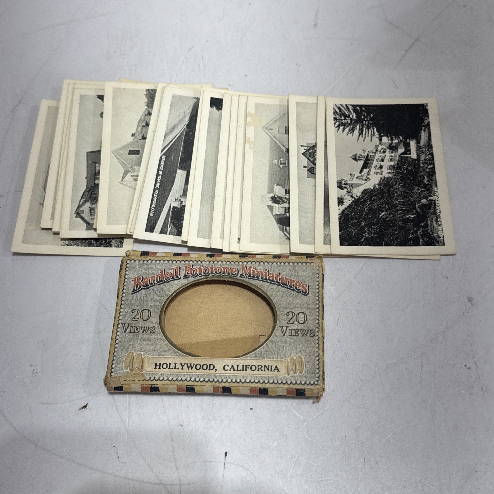 VTG Hollywood Bardell Fototone Miniatures 3.5 x 2.25\