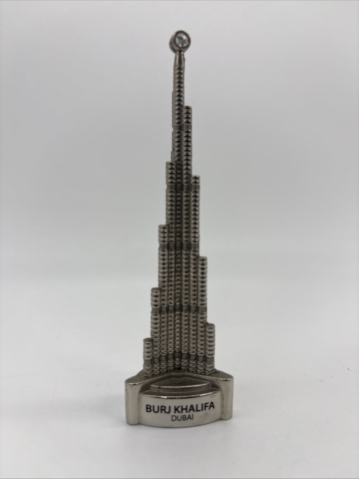 Burj Khalifa Miniature Souvenir – The Tallest Building in the World, Dubai Metal Burj Khalifa Miniature Souvenir – The Tallest Building in the World, Dubai Metal