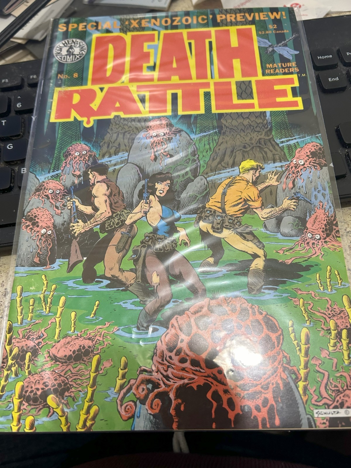 Death Rattle #8 (Kitchen Sink Press December 1986)
