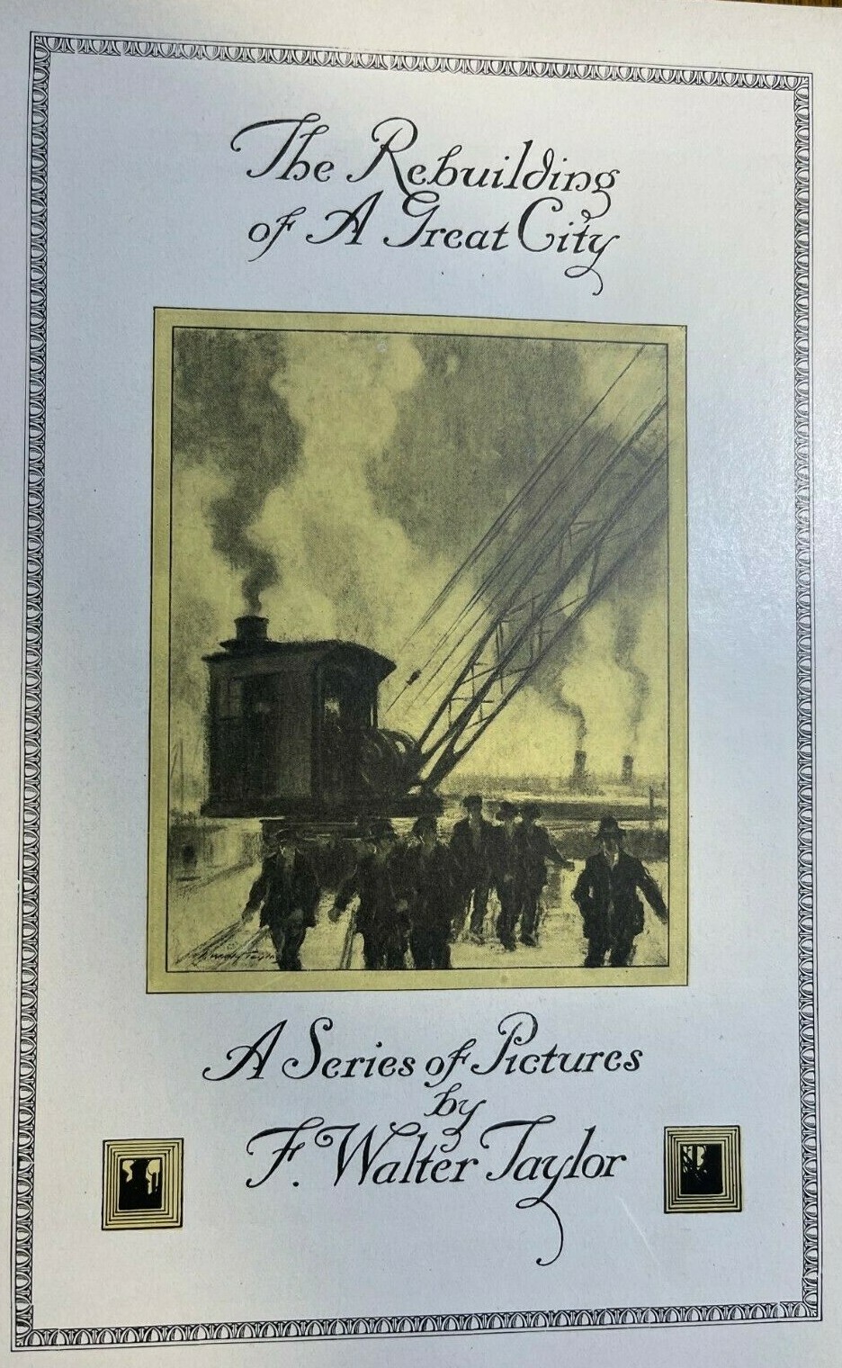 1916 F. Walter Taylor Illustrations Rebuilding New York City
