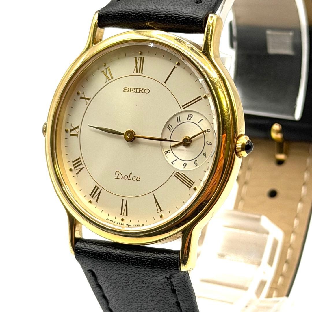 Rare Working SEIKO Seiko Dolce DOLCE 2E20-0020