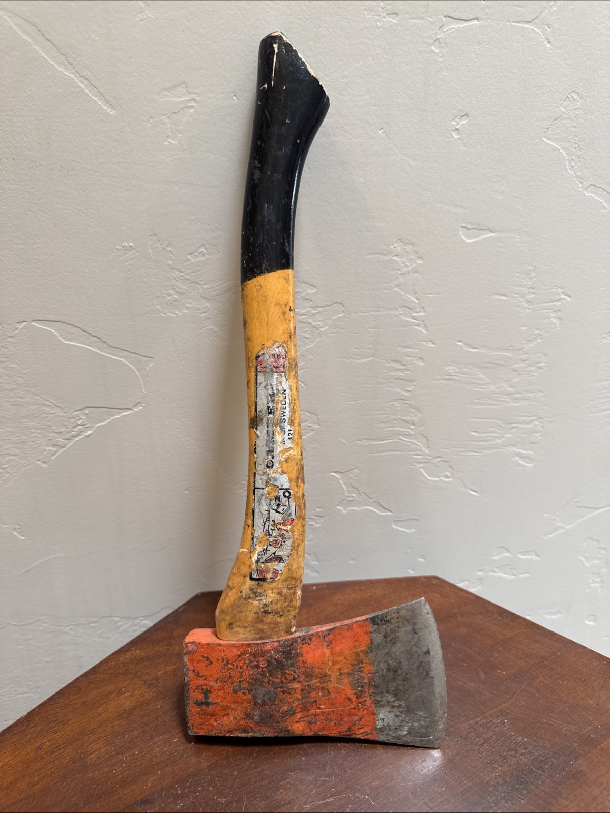 Vintage Sandvik Sweden 421-1 Camper Axe Hatchet 1 1/4 lb 0.6kg Original Handle