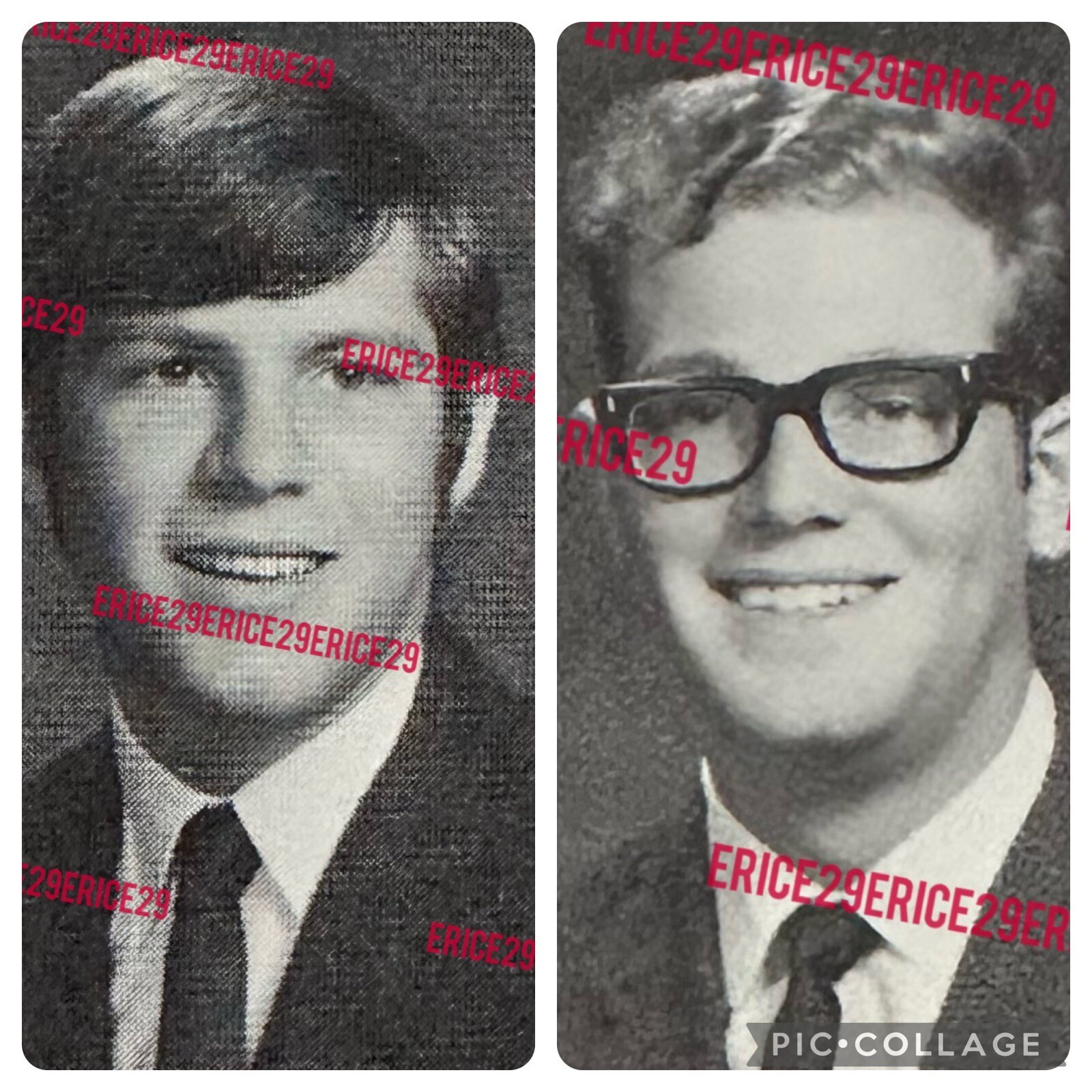 Ben & Jerry’s Ice Cream 1969 Ben Cohen & Jerry Greenfield High School Yearbook