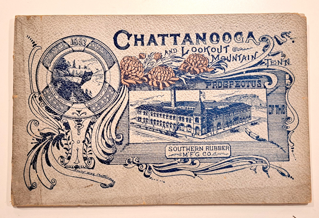 Chattanooga Tennessee Prospectus Souther Rubber manufacturing Co. souvenir ads