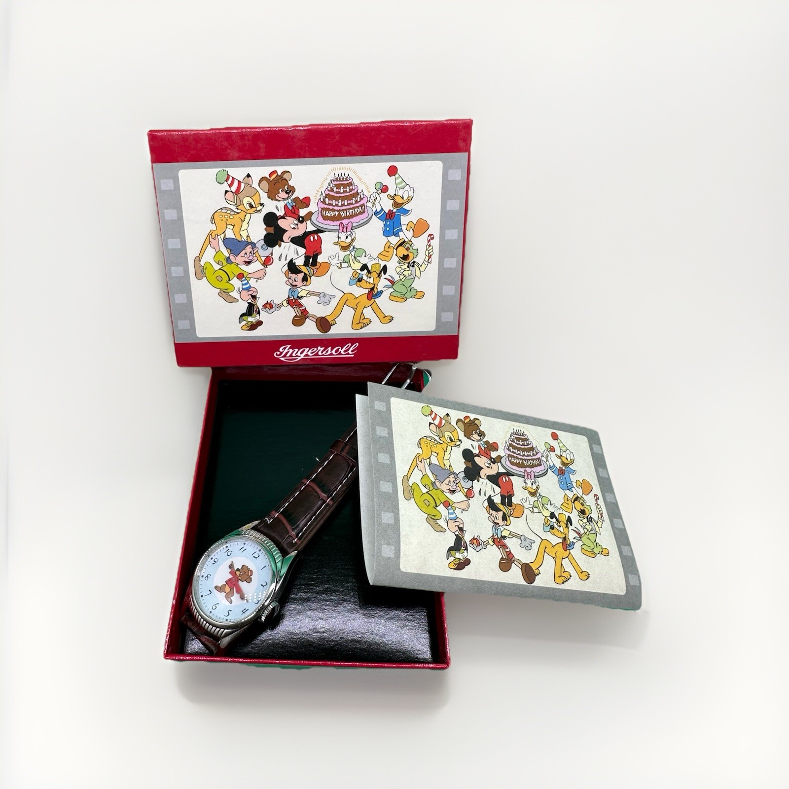 NEW NOS Limited Edition Disney Birthday Timex/Ingersoll Watch Bongo One Of 1800 NEW NOS Limited Edition Disney Birthday Timex/Ingersoll Watch Bongo One Of 1800