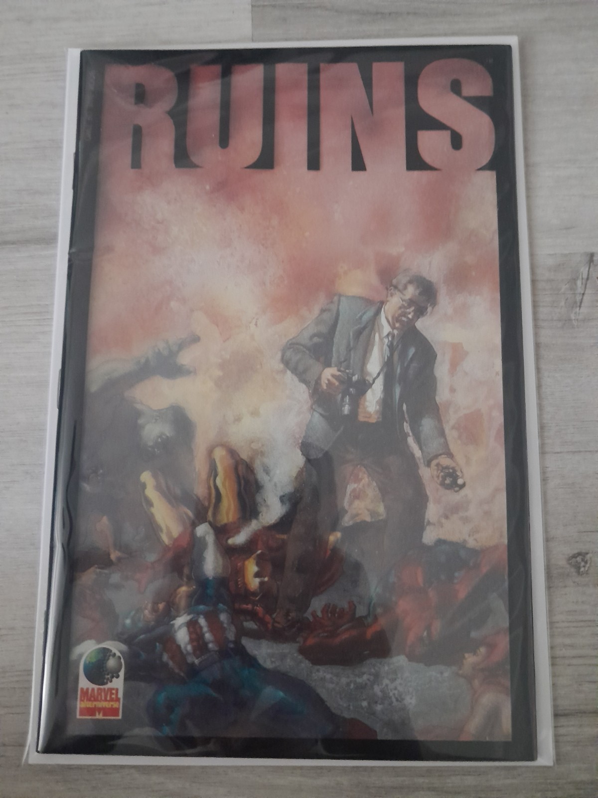 1995 Marvel Comics Ruins #1 Low Print Run 1st App. Philip Sheldon 1995 Marvel Comics Ruins #1 Low Print Run 1st App. Philip Sheldon