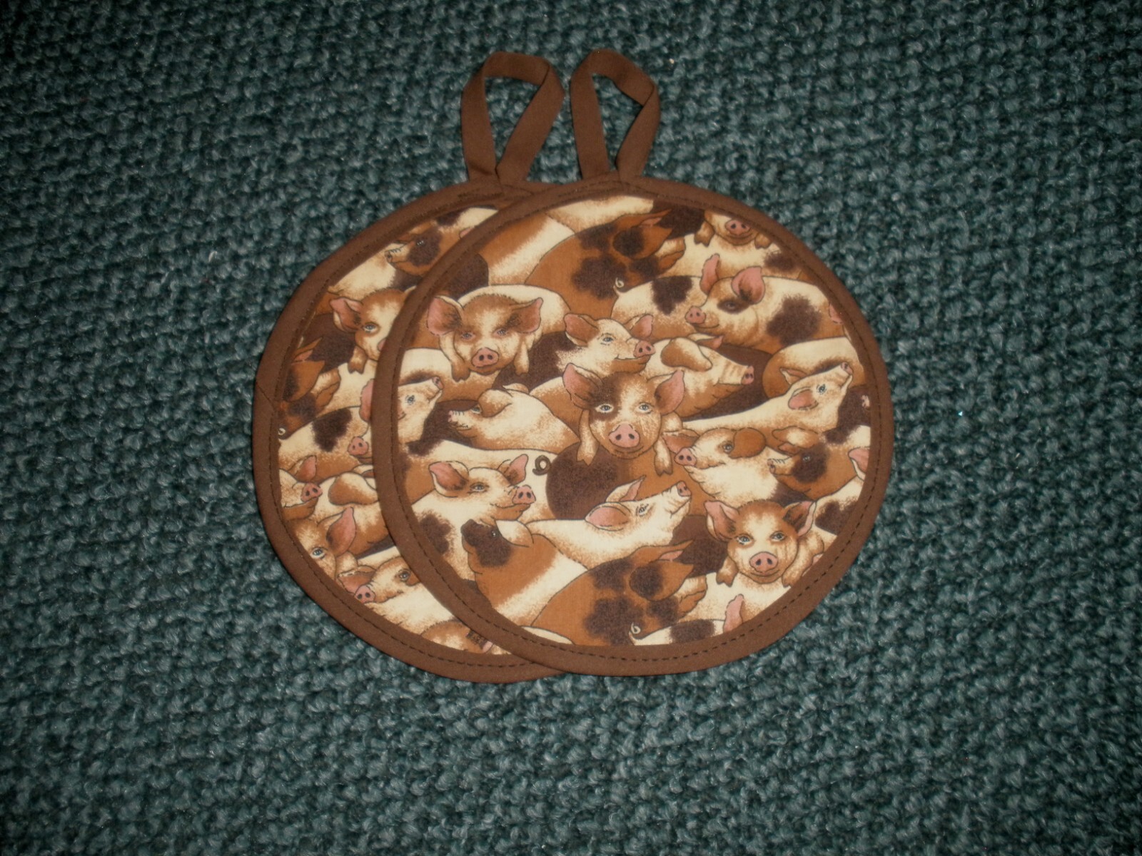 Pig pigs potholders