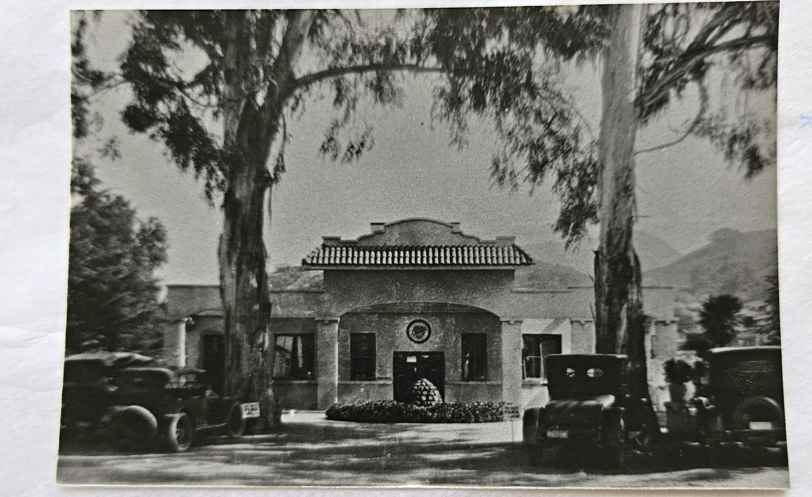 Vintage Photograph  Universal Studios Admin distraction Building c1915
