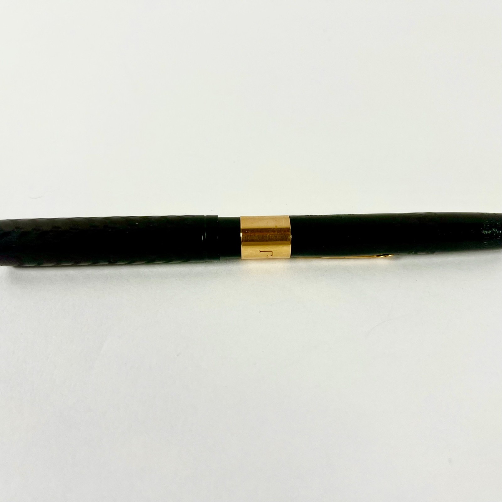 ​Antique Waterman Fountain Pen – 14K Yellow Gold Clip Cap