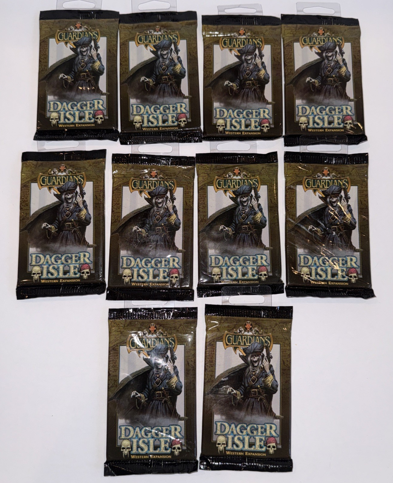 NEW Lot 10 Guardians Dagger Isle Westard Expansion Booster Card Packs CCG TCG