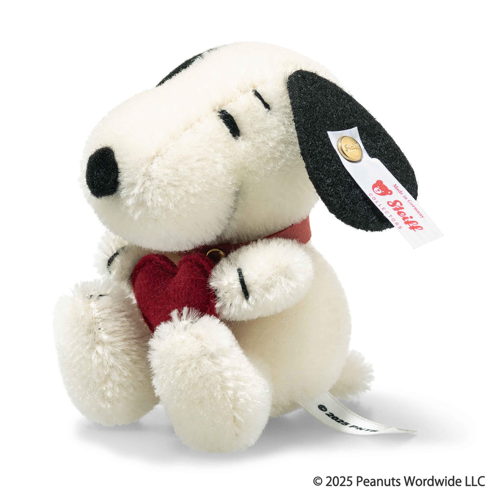Steiff Official World Limited Snoopy and Heart