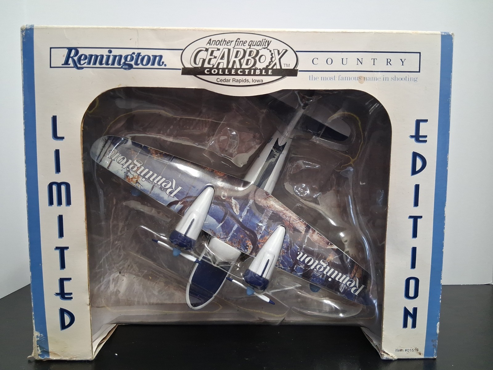 Remington Country Grumman Goose Diecast Aircraft Coin Bank 10x11\