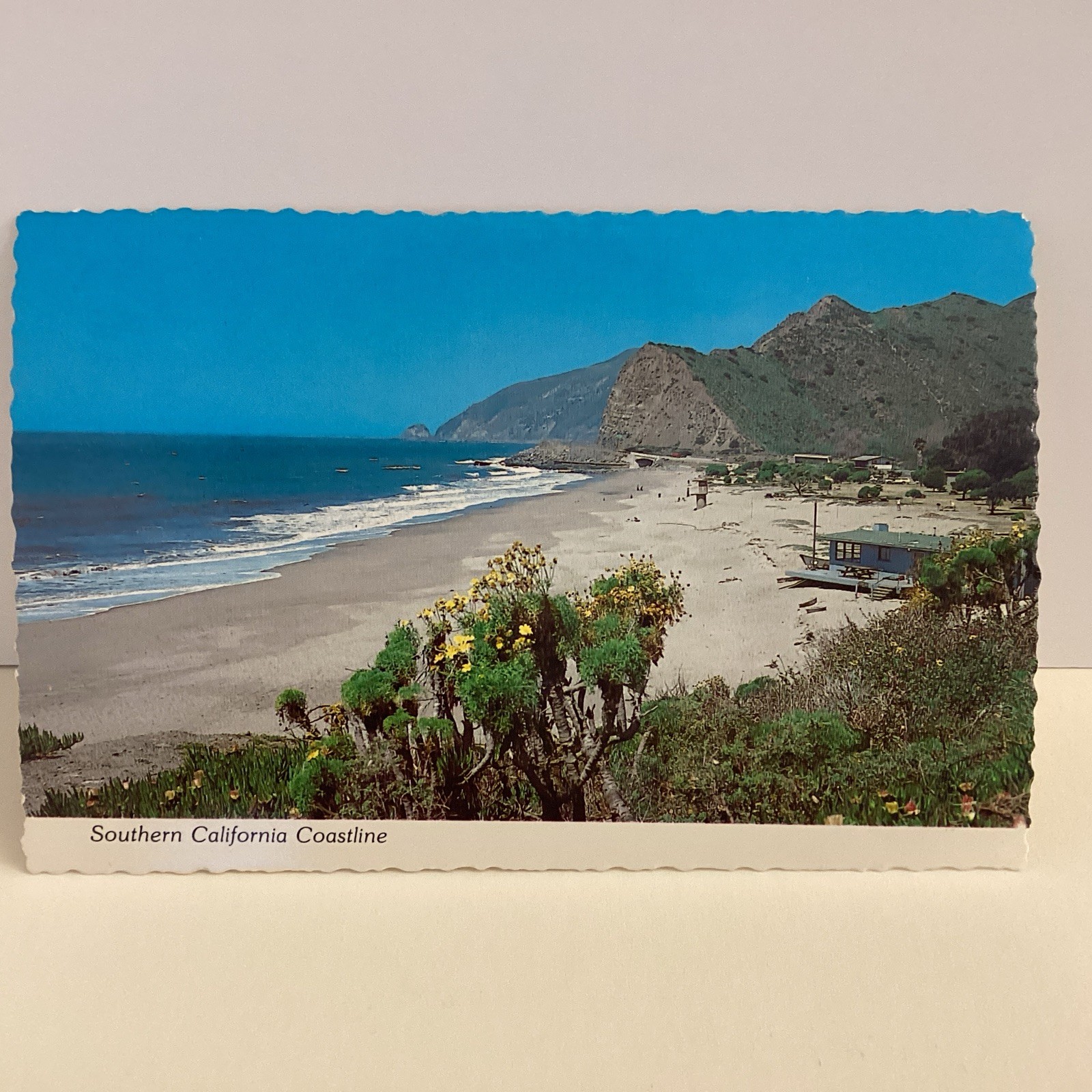 Southern California Coastline, Malibu, deckled edge 4