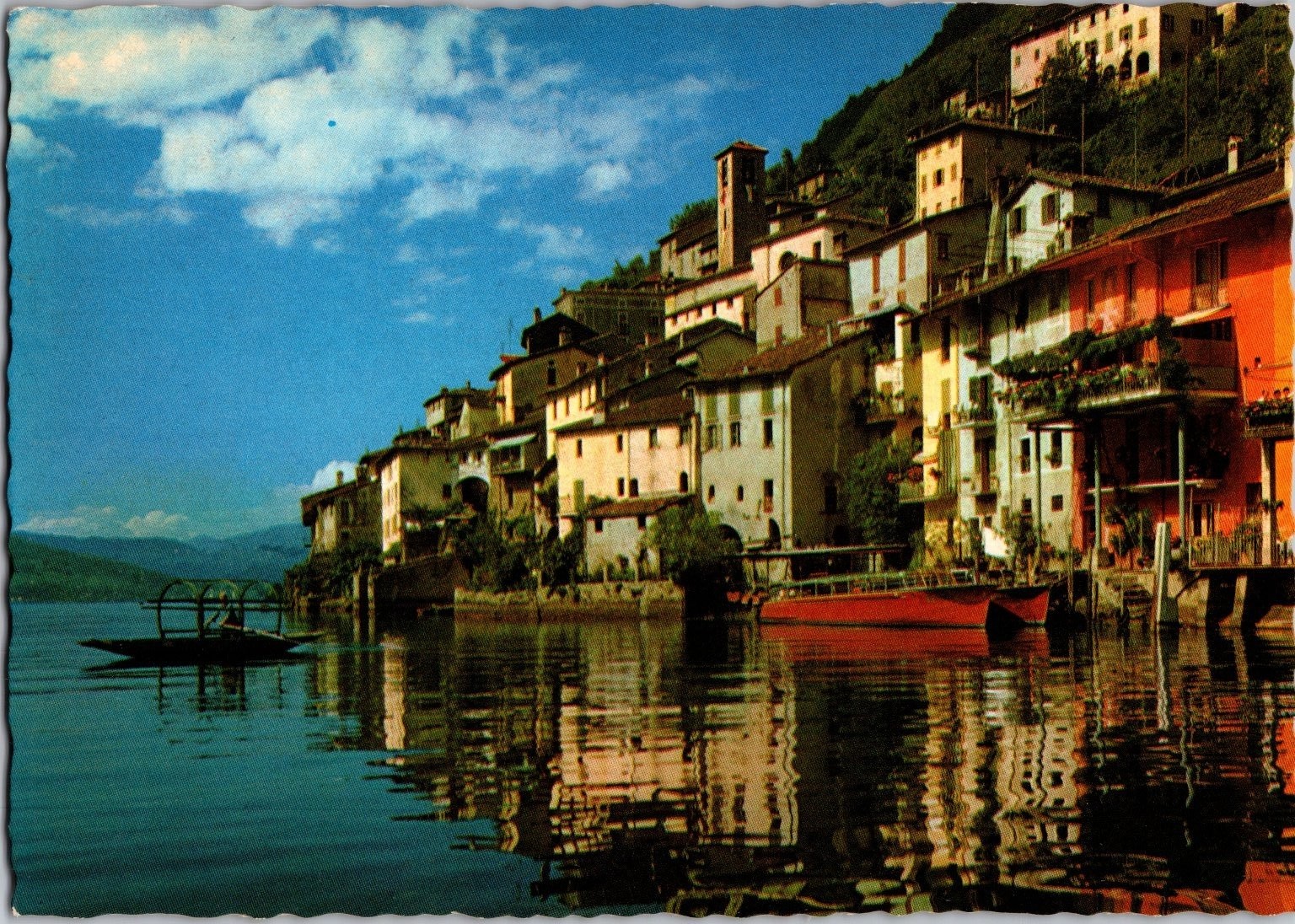 Gandria, Lago di Lugano MAYR Publisher Continental Postcard