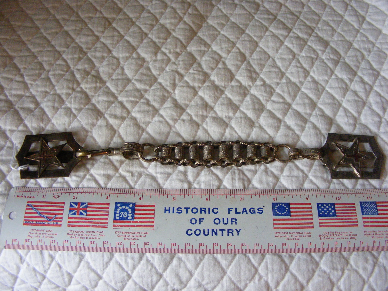 1910 Era Pettibone Bros Masonic Mason Texas Lodge Sword Hanger      b