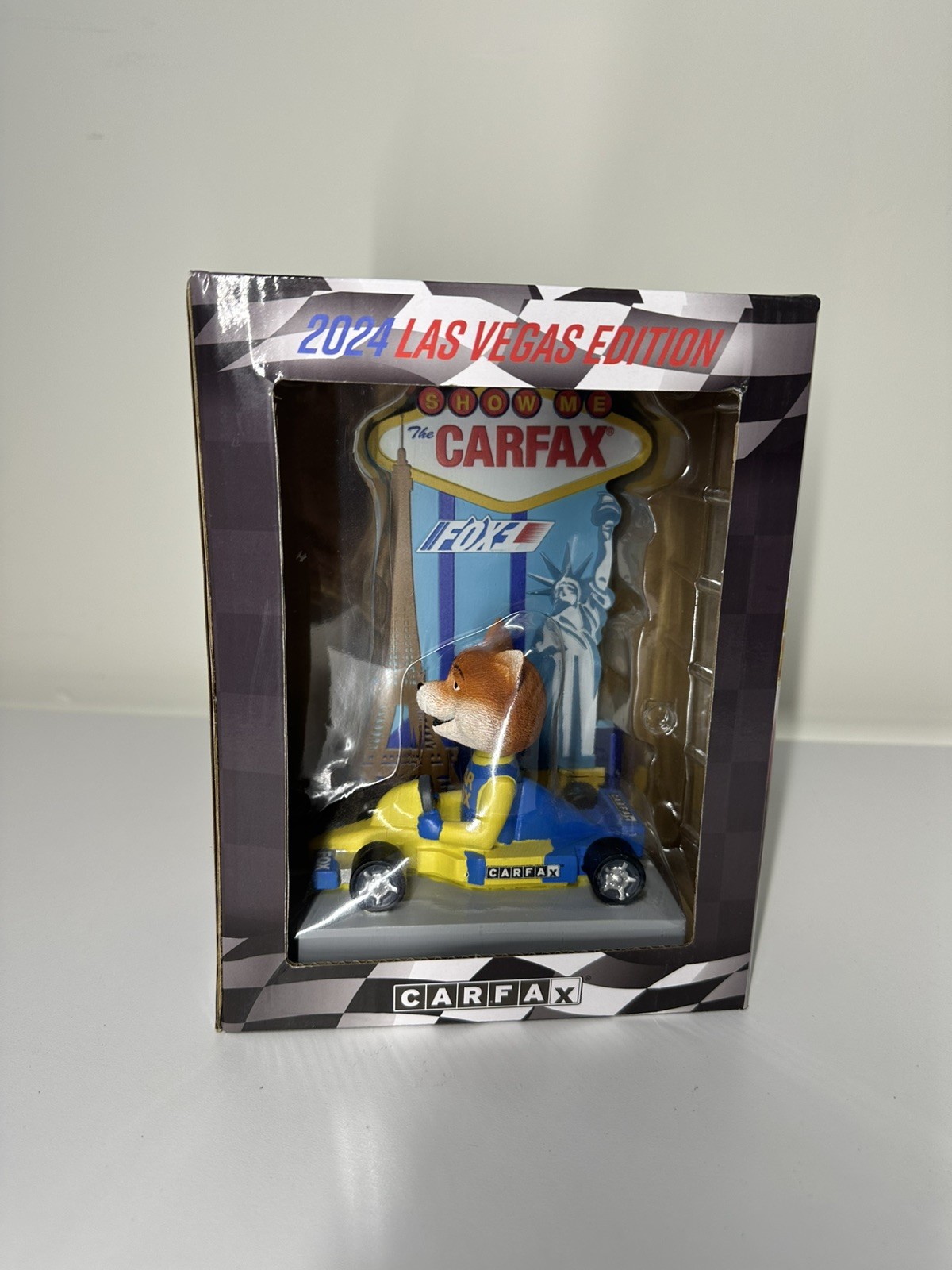 CARFAX CAR FOX Limited Edition 2024 LAS VEGAS NADA Bobblehead (NEW)