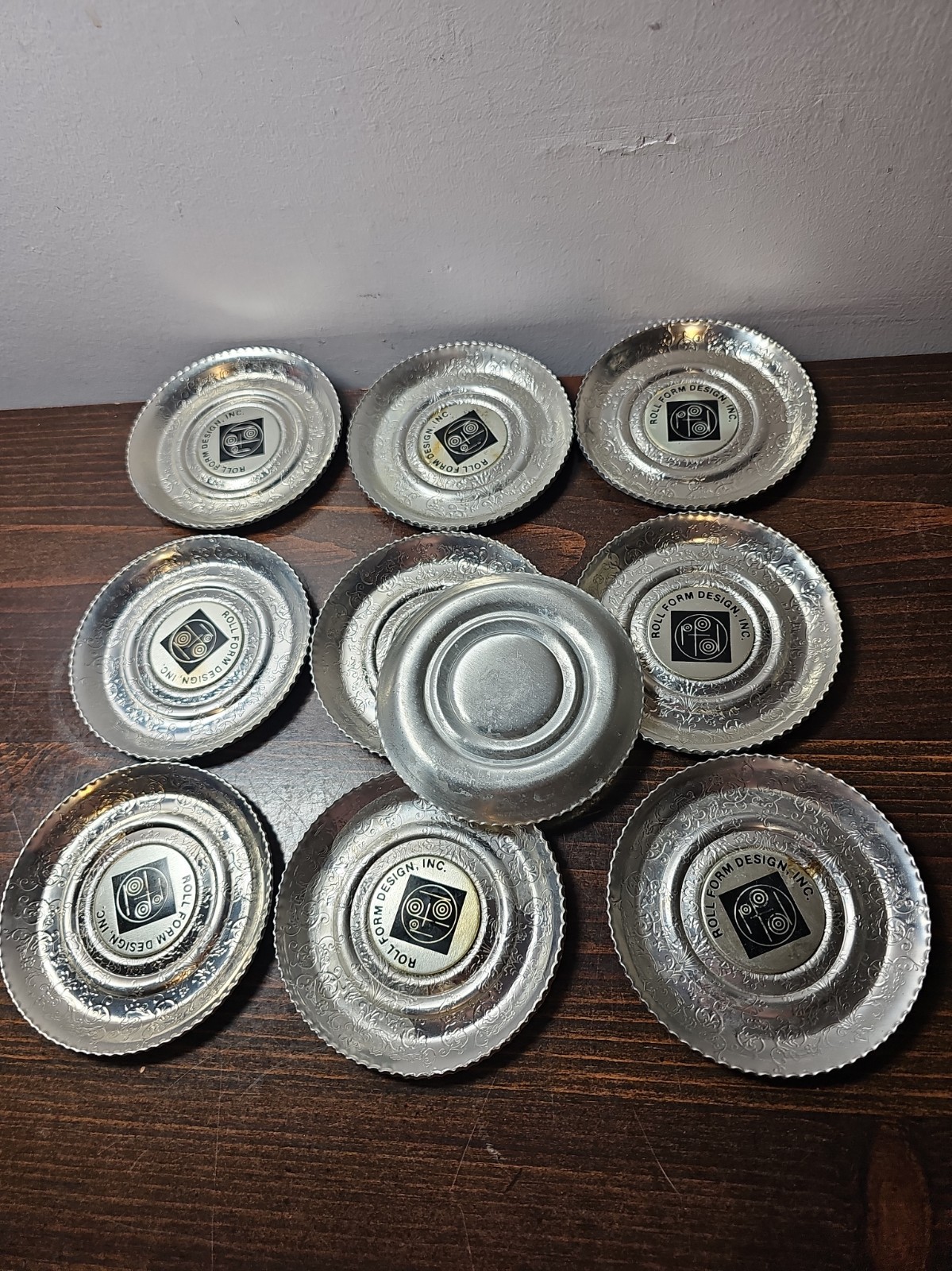Set of 10 Vintage 3.75\