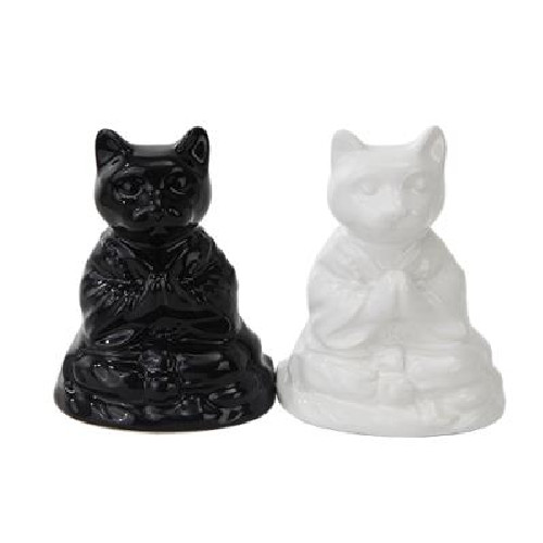 PT Buddha Cats Salt & Pepper Shakers PT Buddha Cats Salt & Pepper Shakers