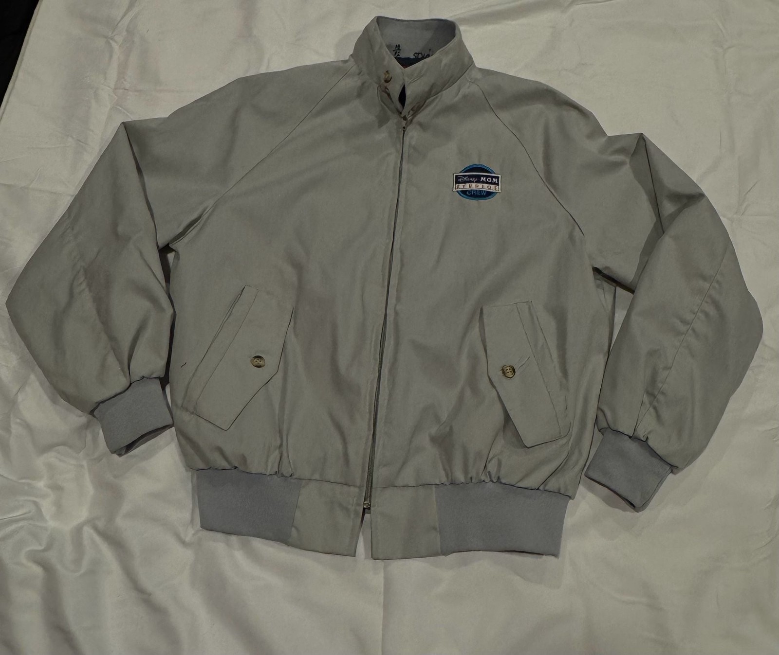 Vintage 80’s Disney MGM Studios Crew/employee  bomber jacket