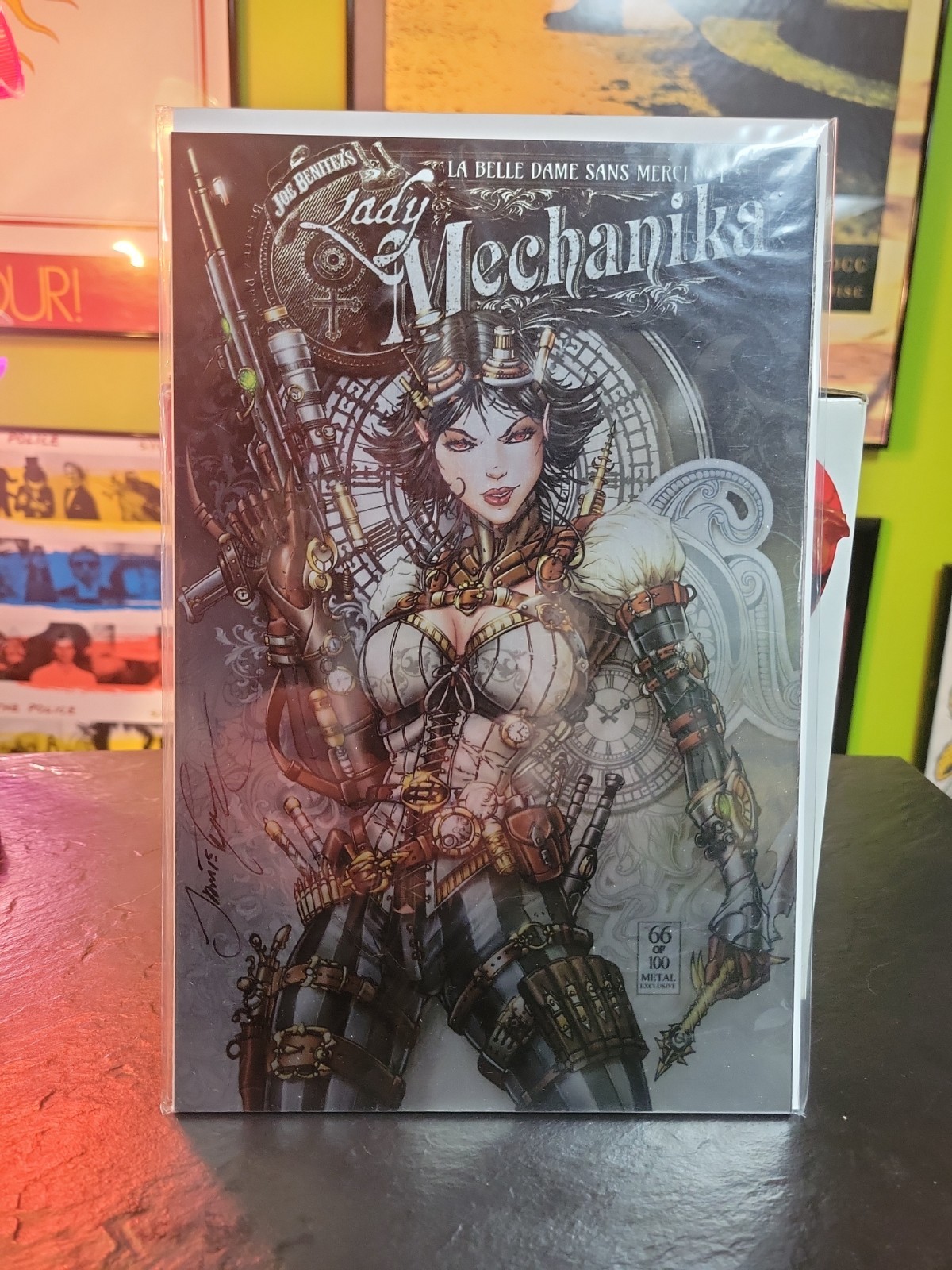 Lady Mechanika: La Belle Dame Sans Merci #1 (Joe Benitez Metal Edition)