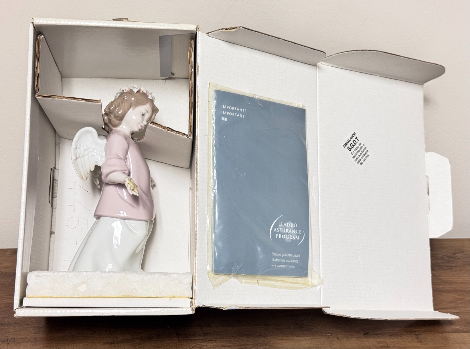 Lladro #6924 Heavenly Stars Angel Porcelain Figurine w/ Original Box Lladro #6924 Heavenly Stars Angel Porcelain Figurine w/ Original Box