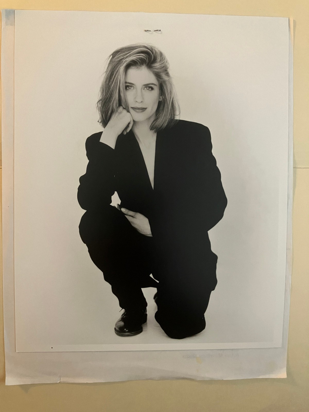 Helen Slater , original vintage talent agency headshot photo with credits