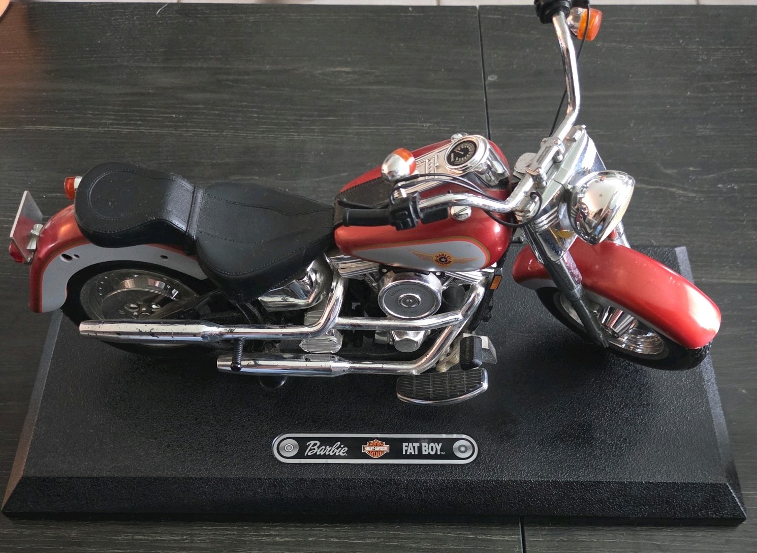 Vintage Mattel Barbie Harley-Davidson Diecast Motorcycle collectible 