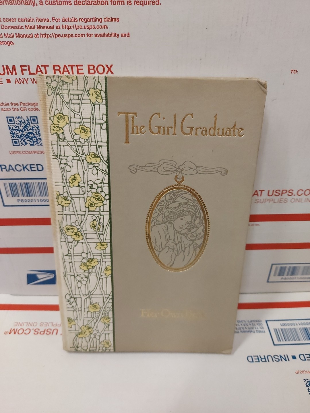Antique Journal Scrapbook 1920s The Girl Graduate Her Own Book Scrapbook. Unused