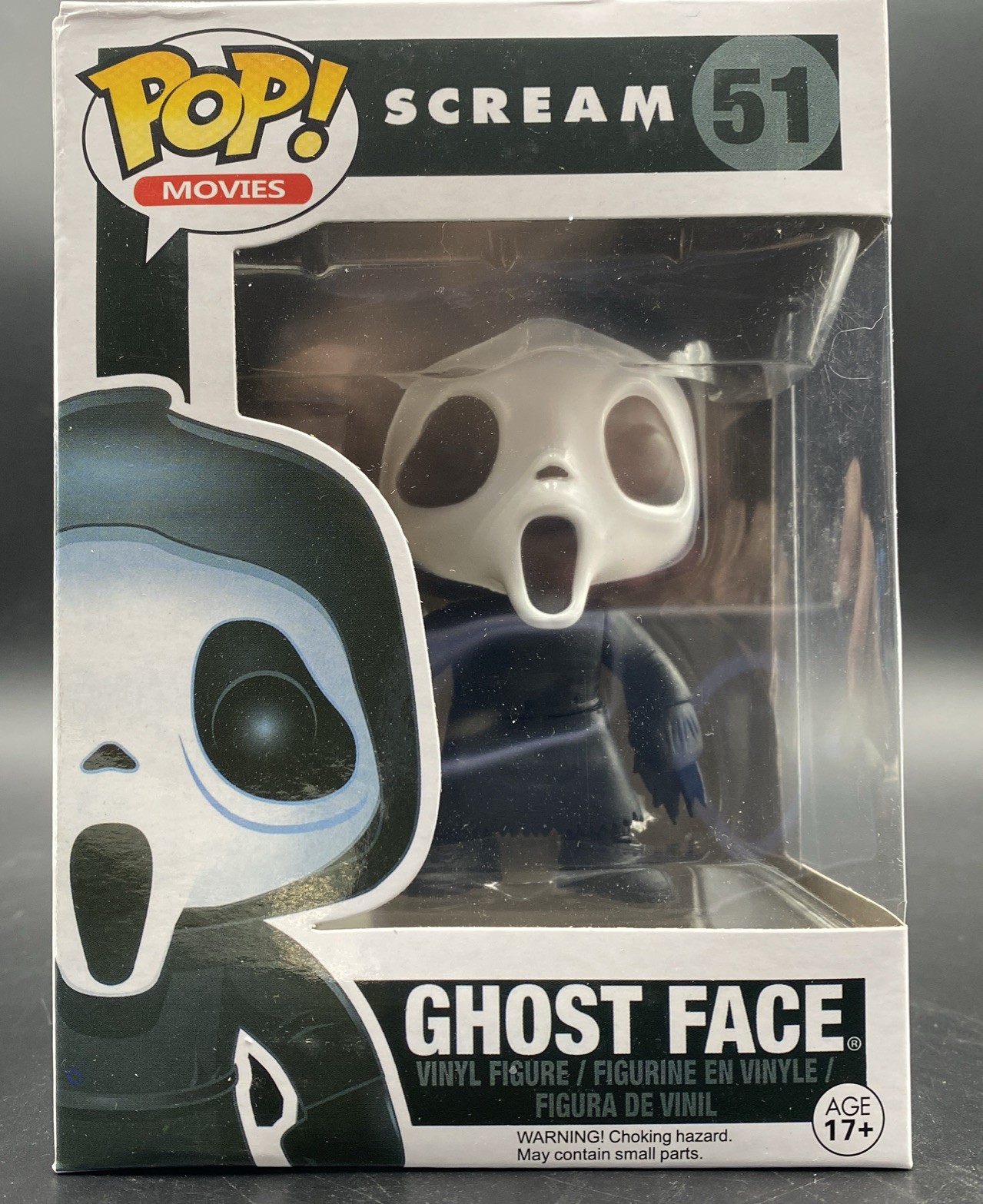 VAULTED NIB Funko POP Scary Movie - SCREAM: GHOST FACE #51 (4of4) w/Protector