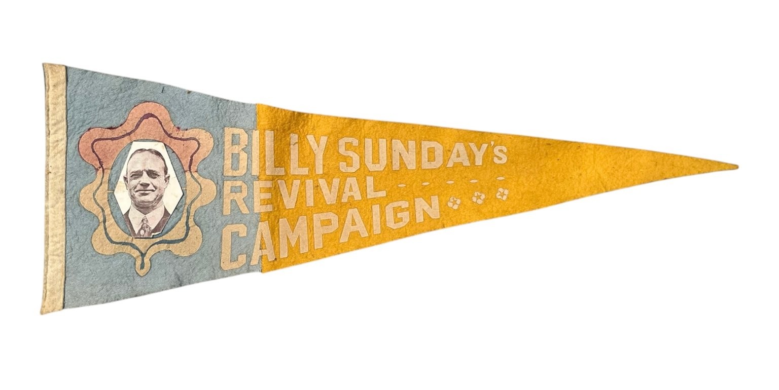Vtg c.1910 Billy Sunday Campaign Religious Speaker Baseball Player 28 Vtg c.1910 Billy Sunday Campaign Religious Speaker Baseball Player 28