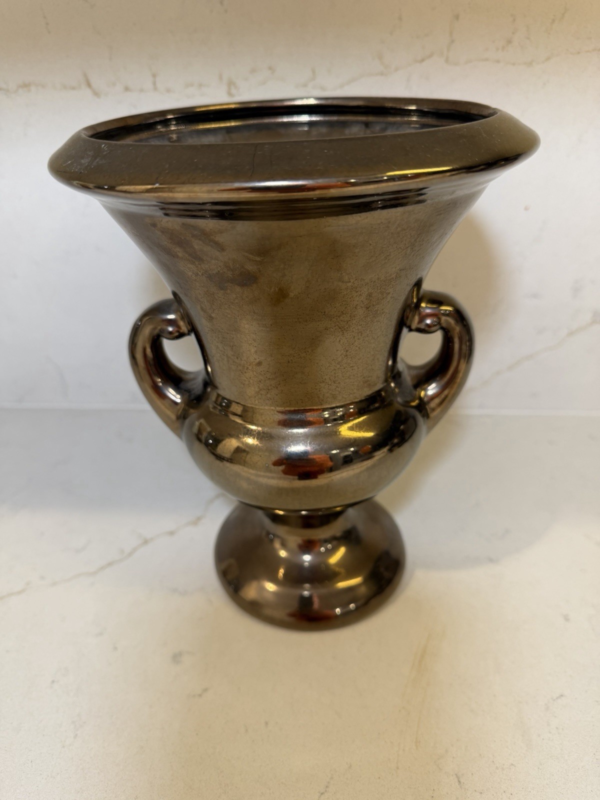 Haeger Bronze Trophy Vase.Measures approx. 9