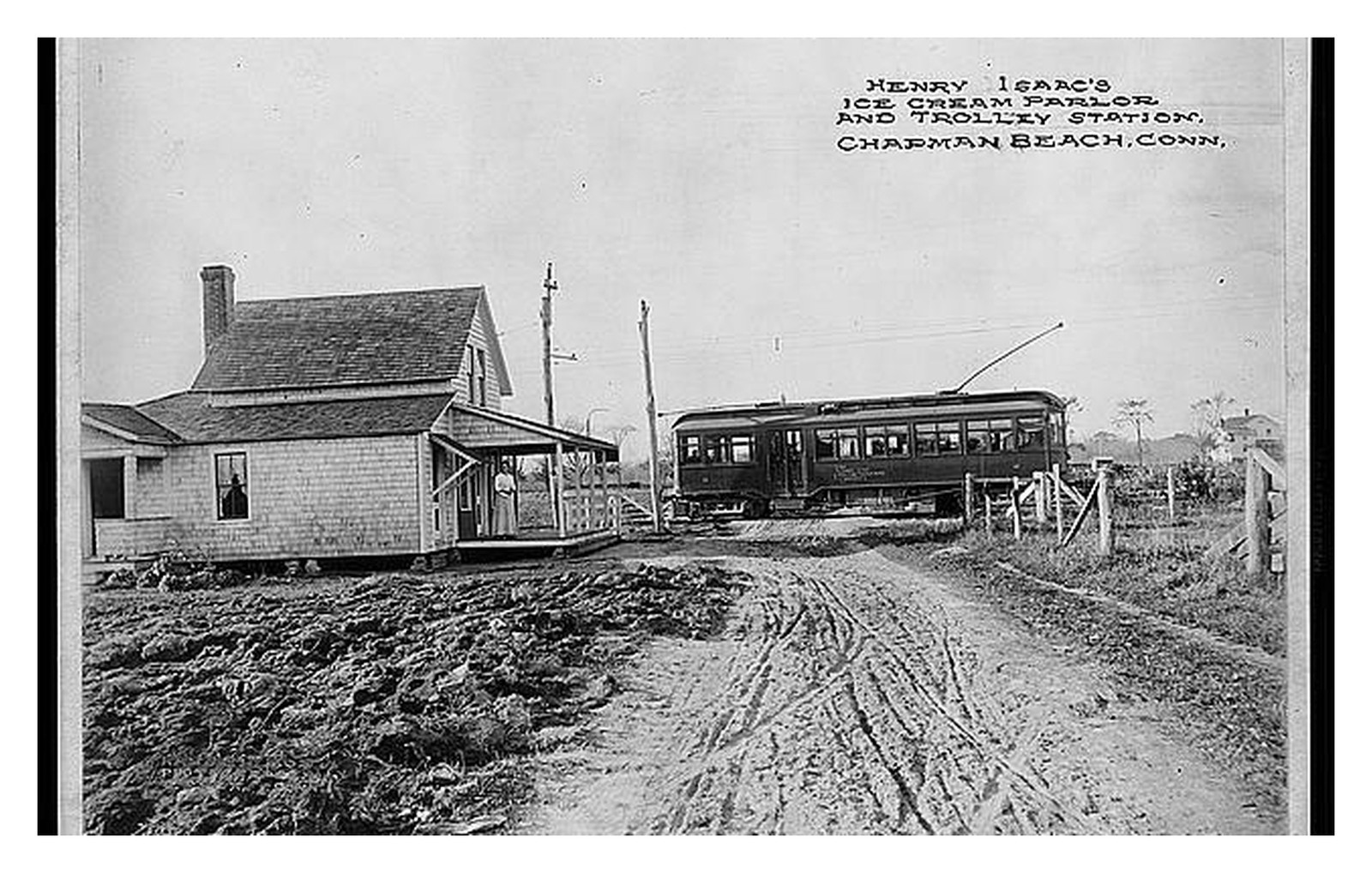 Westbrook Connecticut Chapman Beach Standard Postcard