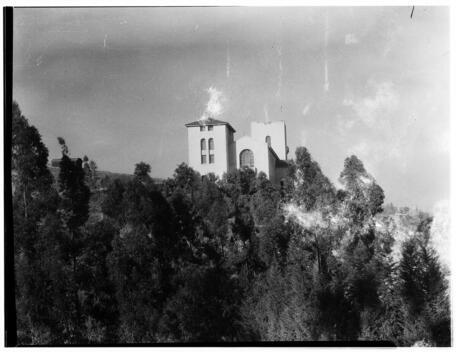Exterior view of the Southwest Museum August 1926 California Old Photo Exterior view of the Southwest Museum August 1926 California Old Photo
