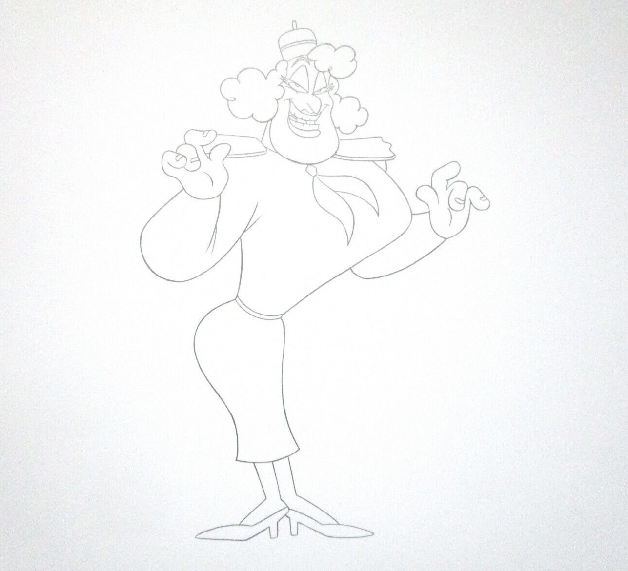 ALADDIN 1990s WALT DISNEY ORIGINAL PRODUCTION CONCEPT cel drag PUBLICITY DRAWING ALADDIN 1990s WALT DISNEY ORIGINAL PRODUCTION CONCEPT cel drag PUBLICITY DRAWING