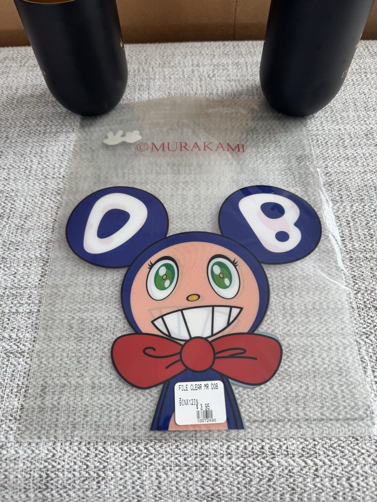 Takashi Murakami Clear File Cover - Mr DOB Limited Edition