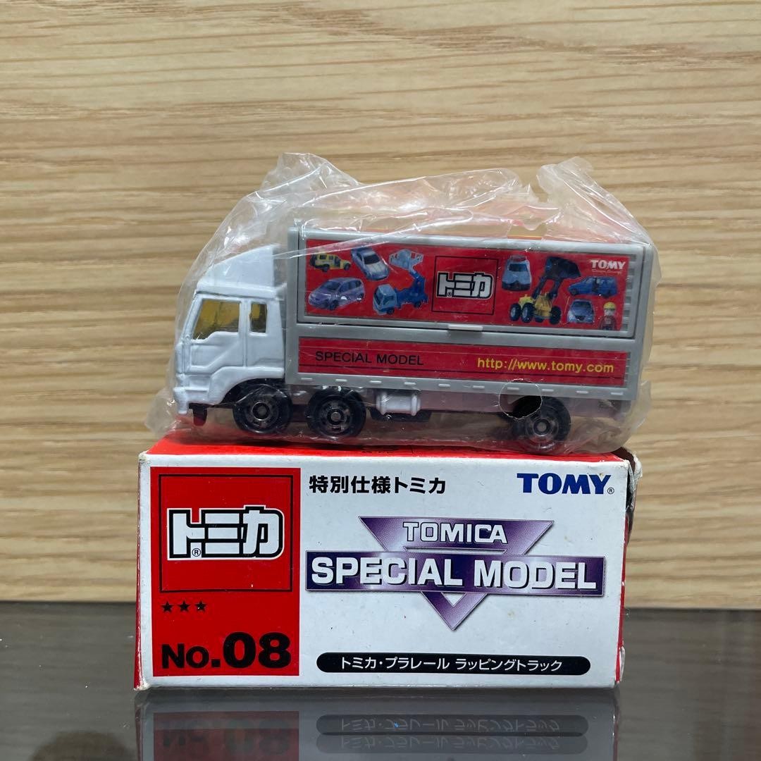 Tomica Plarail wrapping truck Takara Tomy