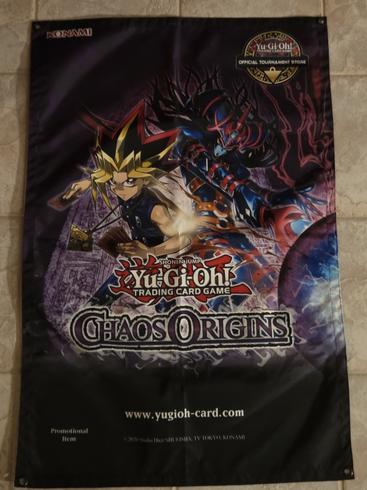 Yugioh Chaos Origins CORI Set Banner 24x36 inch OTS Konami New
