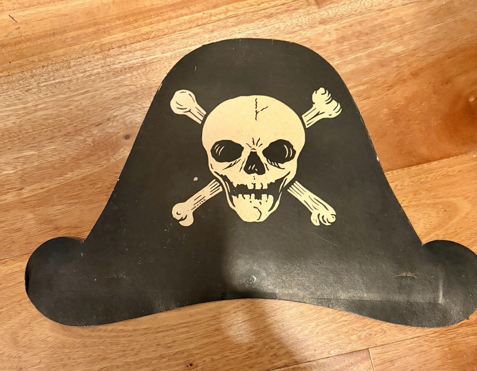 Vintage pirate Hat Die  Cut For Wearing Or Displaying