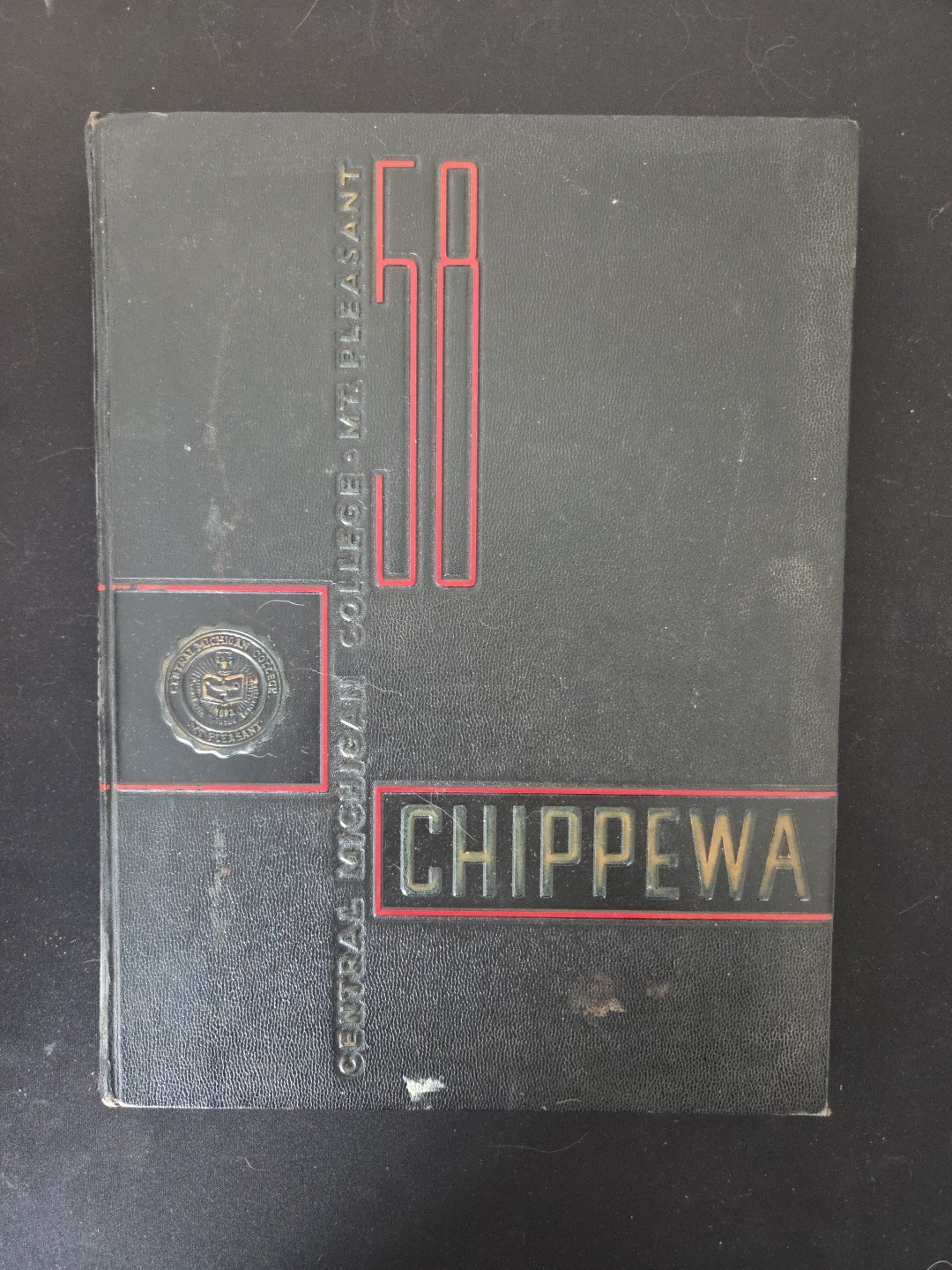 Central Michigan College Yearbook 1958 Mt Pleasant Michigan
