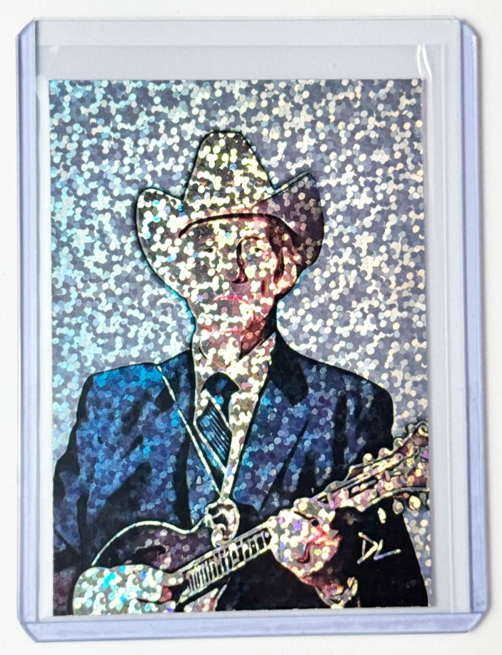 Bill Monroe Limited Artist Signed “Father Of Bluegrass” Refractor Card 1/1