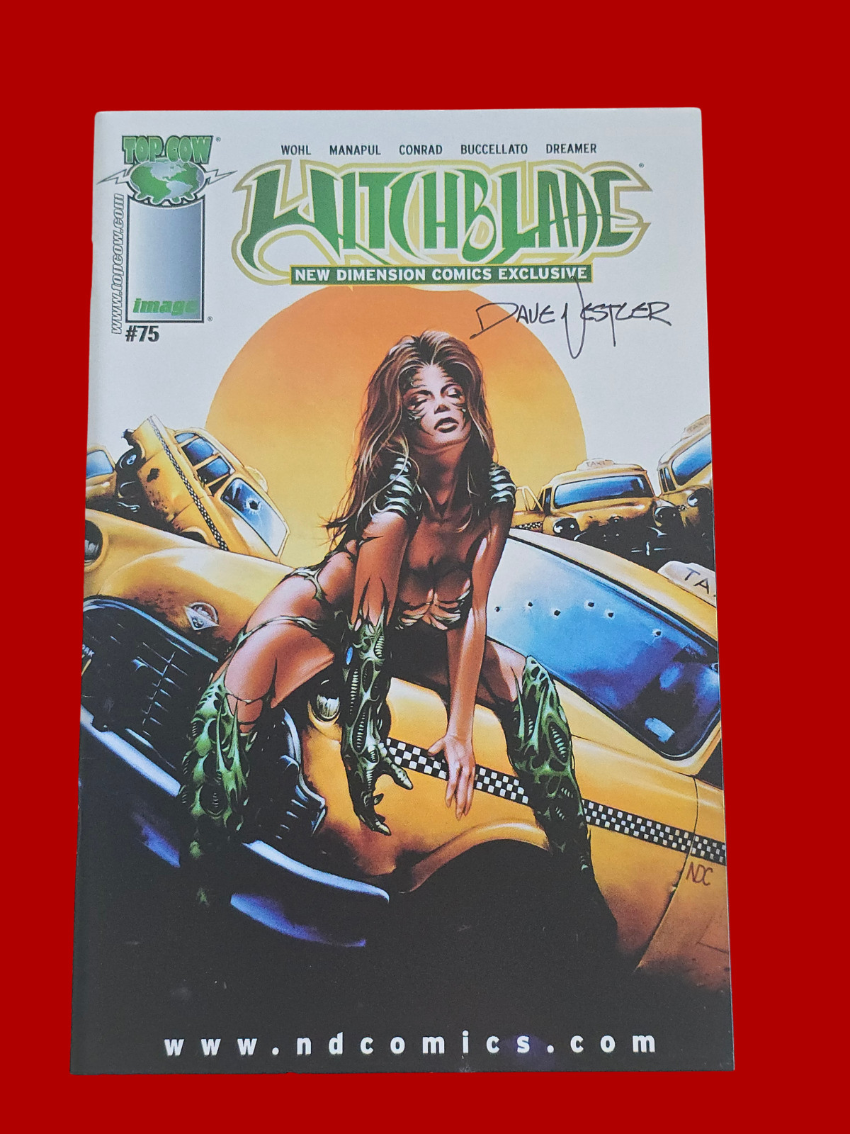 Witchblade #75 New Dimension Comics Variant (Image Comics Malibu Comics June...