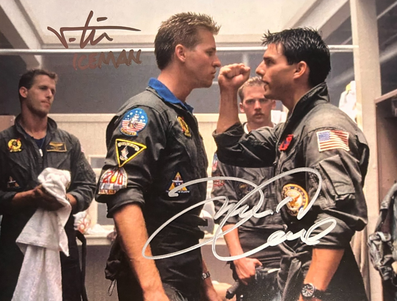 TOP GUN Signed 8x10\