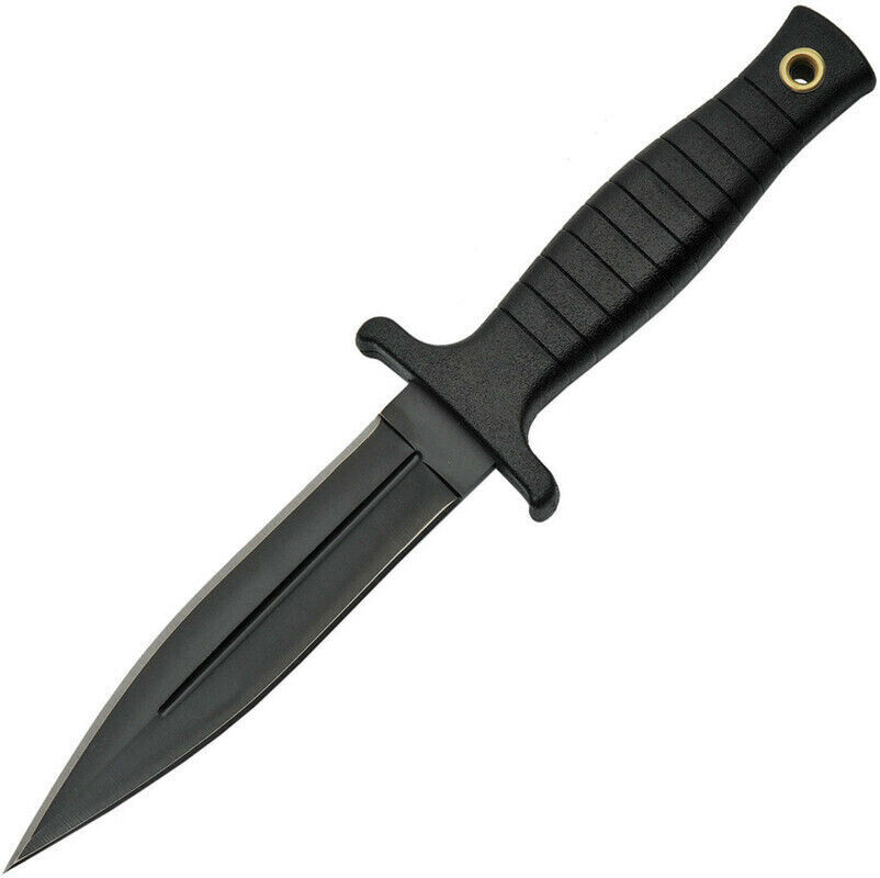 Rite EDGE 211459CM Dagger Black double edge blade belt or boot knife 9\