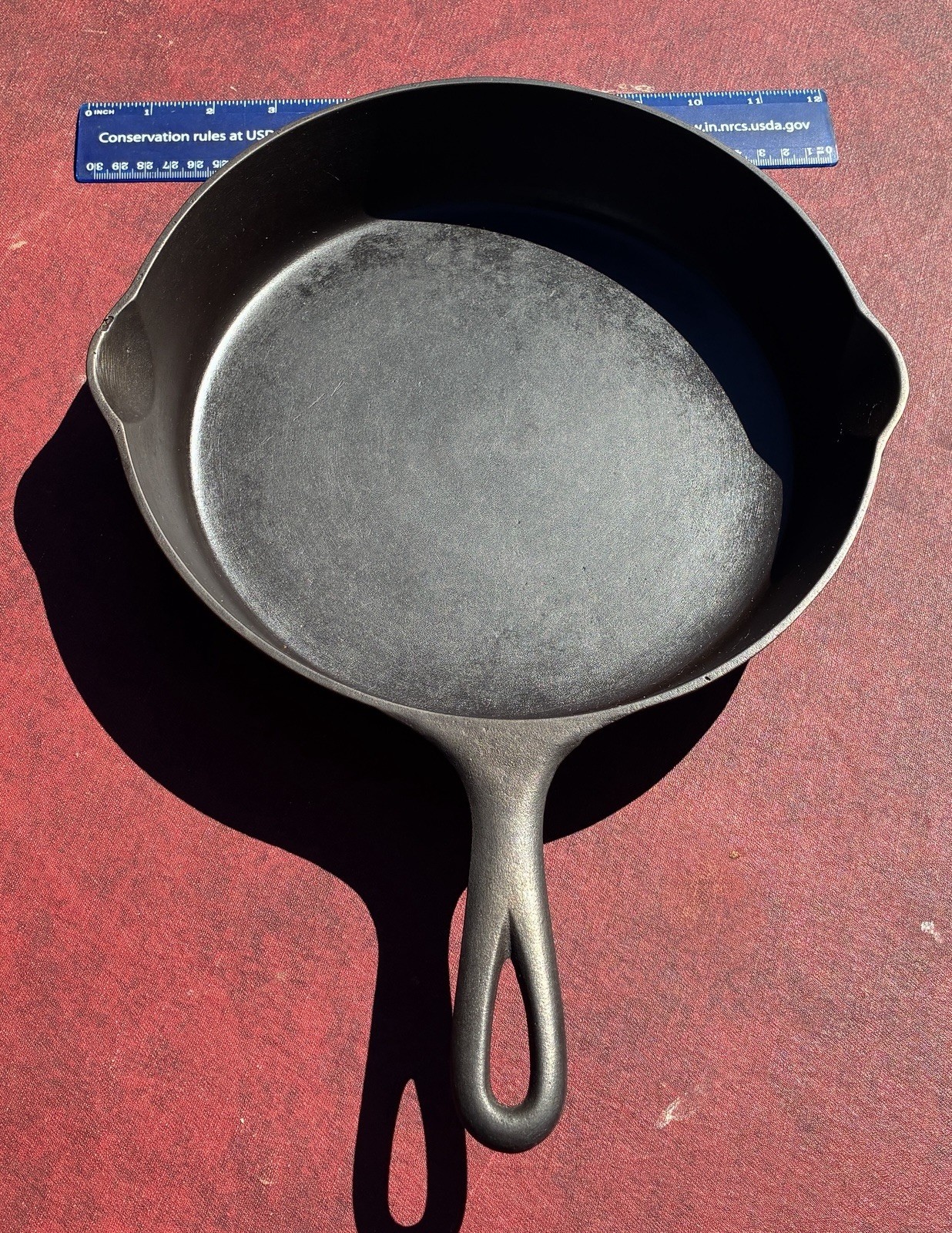 Vintage Griswold BEST MADE # 8 Cast Iron Skillet 1238 From Estate Sale USED