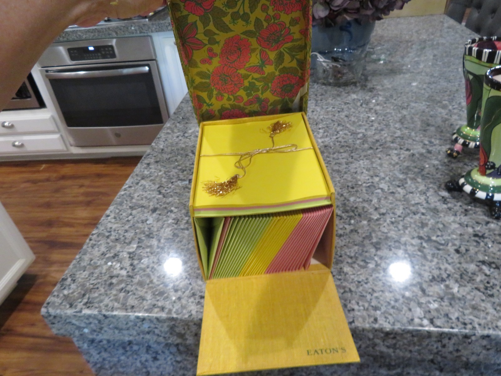 Vintage 60's Eaton's Stationary Set Paper w Envelopes Vintage 60's Eaton's Stationary Set Paper w Envelopes